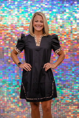 Wild Side Puff Sleeve Dress