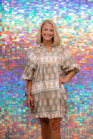 Simply southern printed dress