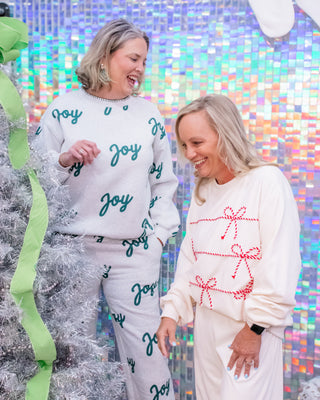 joy christmas sweat set