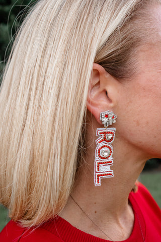 Roll Baby Beaded Earrings