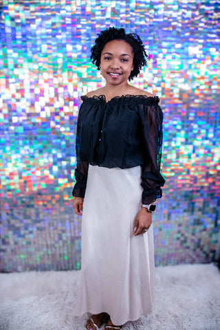 Satin Maxi Skirt