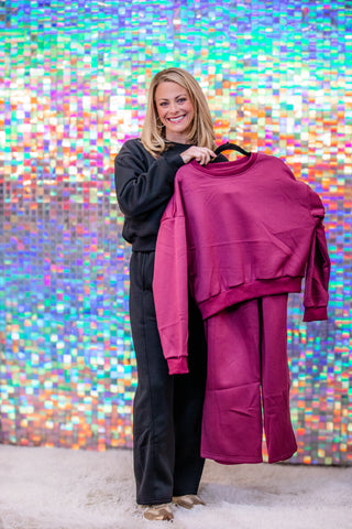 slip it on lounge set