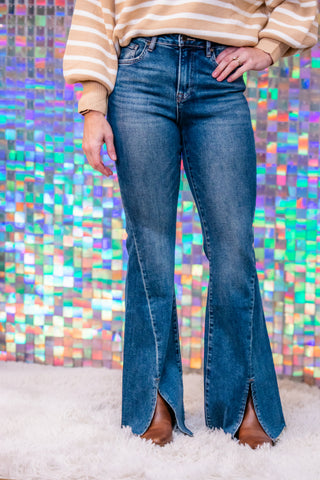 Bayeas High Rise Flare Jeans