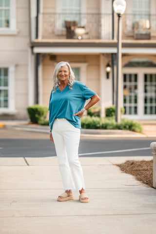 Cream denim dream jeans