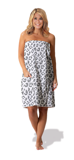 Leopard Towel Wrap