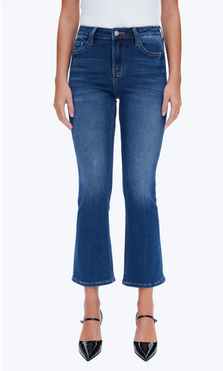 Bayeas High Rise Bootcut Flare Denim Jeans