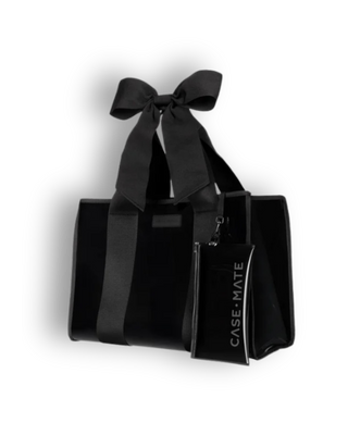 Bow Beach Tote with Pouch by Case-Mate - Black