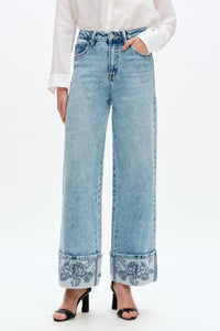 Floral Wide leg jeans