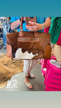 Load image into Gallery viewer, Cowhide Duffle Bag
