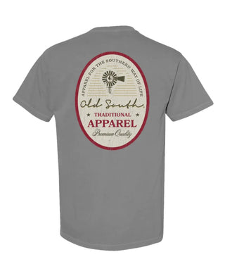 old south hops grey tshirt