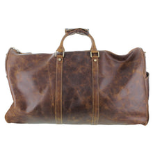 Load image into Gallery viewer, Dusty Duffle leather bag
