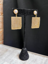 Load image into Gallery viewer, Gold Bling earrings
